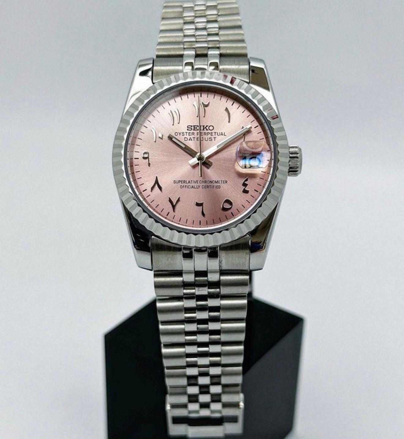 Steel Datejust (31mm/36mm) Ladies Seiko MOD