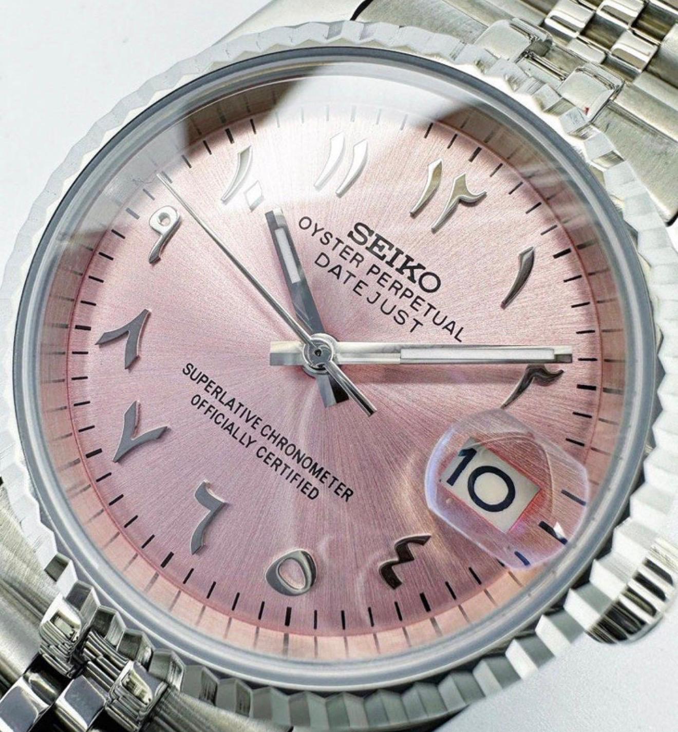 Steel Datejust (31mm/36mm) Ladies Seiko MOD