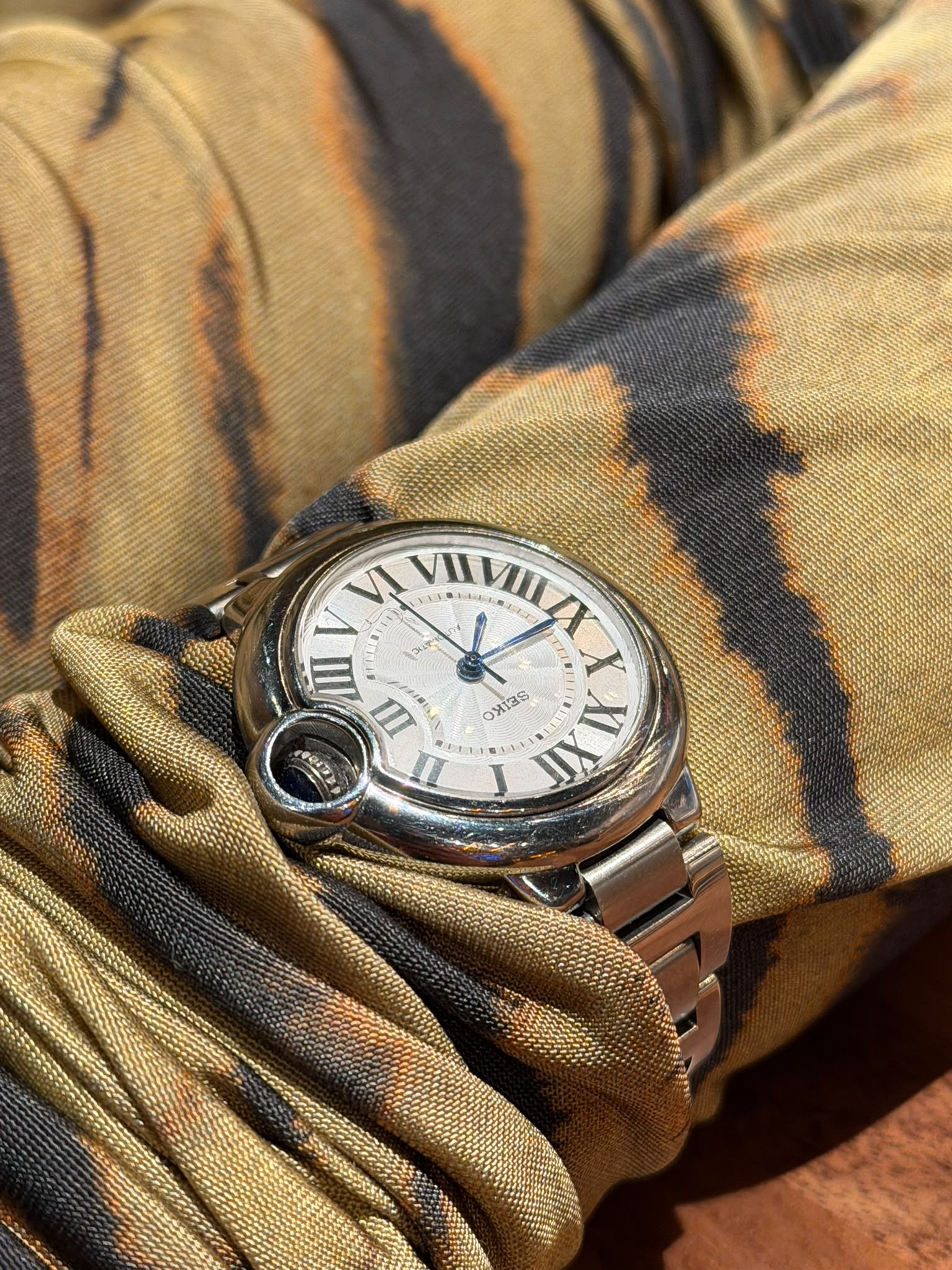 Steel Ballon Bleu (35mm) Ladies Seiko MOD - WHITE