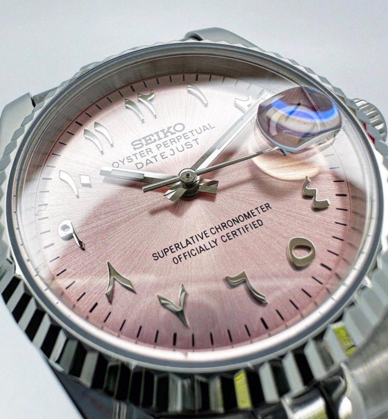 Steel Datejust (31mm/36mm) Ladies Seiko MOD