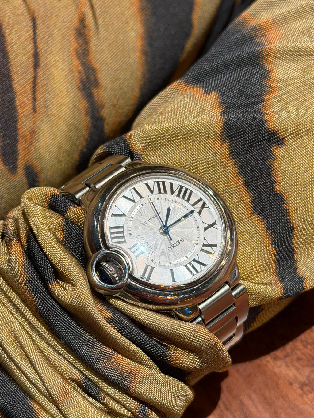 Steel Ballon Bleu (35mm) Ladies Seiko MOD - WHITE