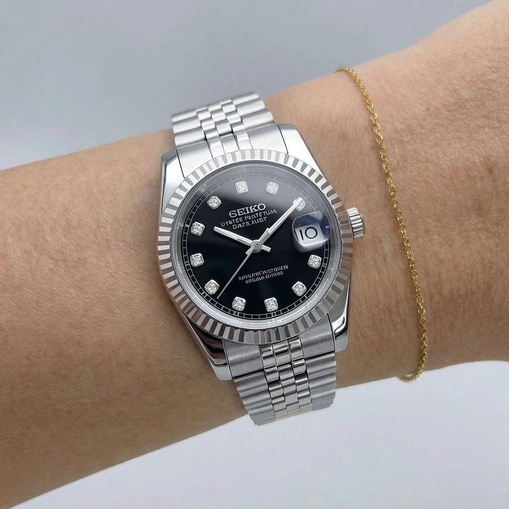 Steel Datejust (31mm/36mm) Ladies Seiko MOD
