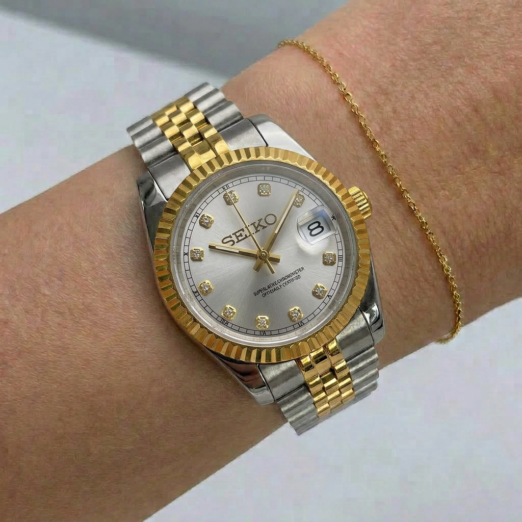 Two-Tone Datejust (31mm/36mm) Ladies Seiko MOD