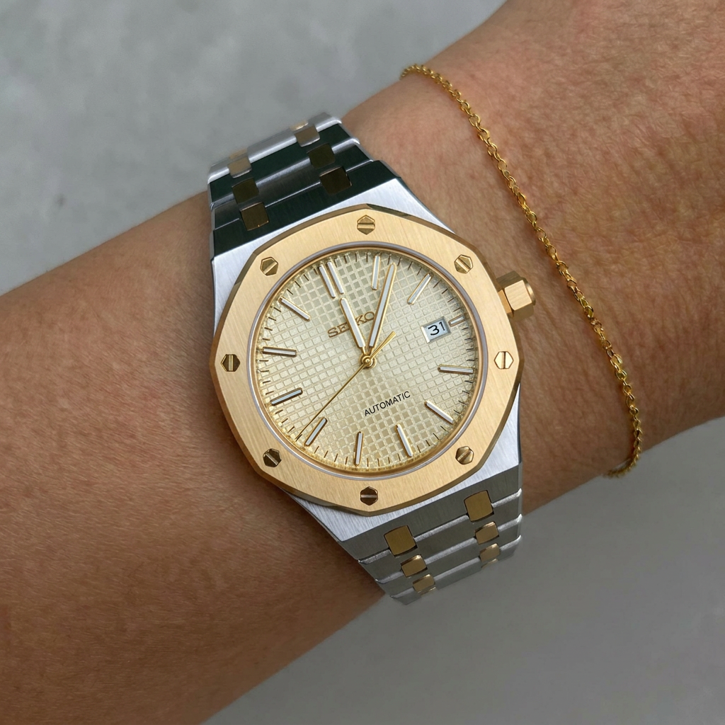 Two-Tone Royal Oak (31mm) Ladies Seiko MOD