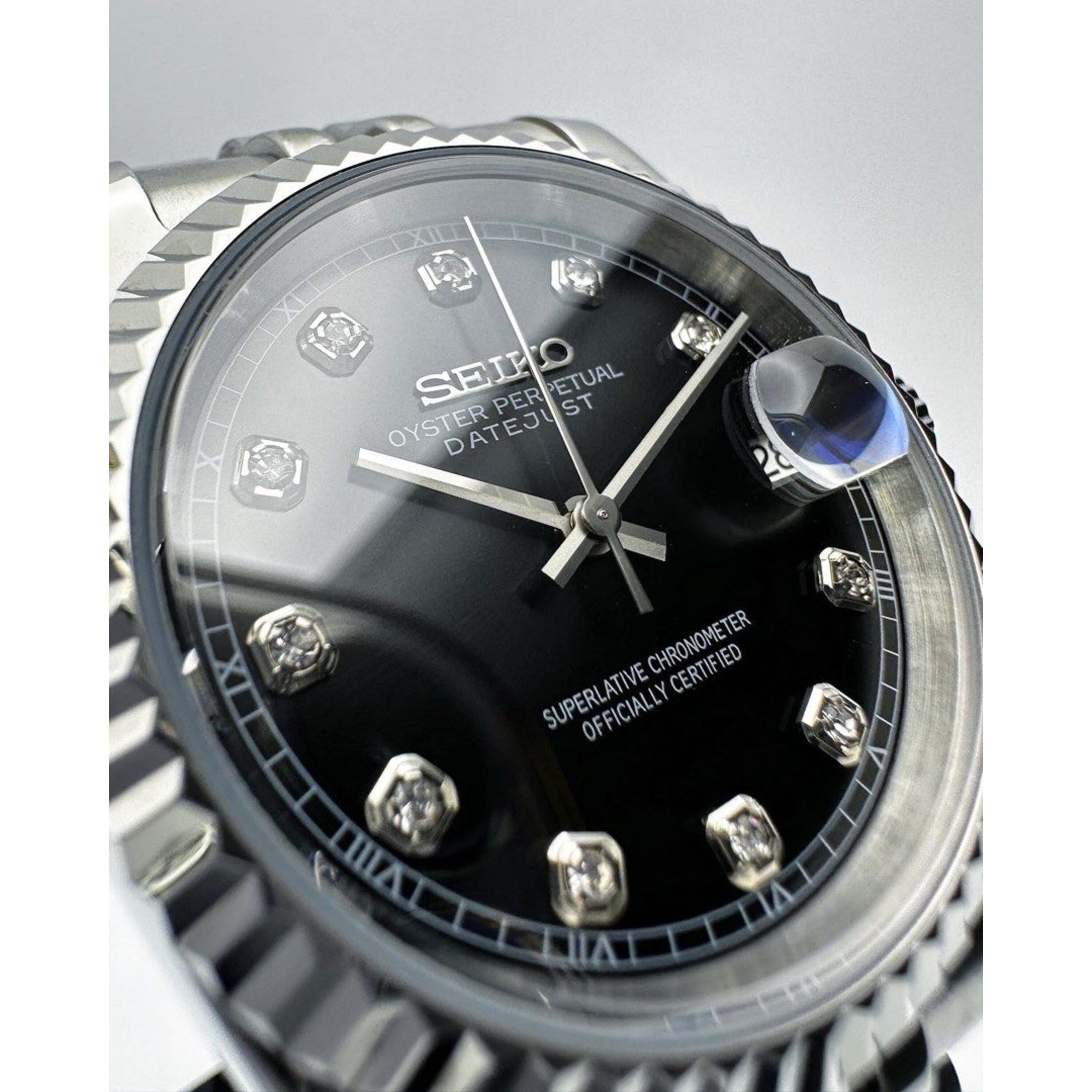 Steel Datejust (31mm/36mm) Ladies Seiko MOD