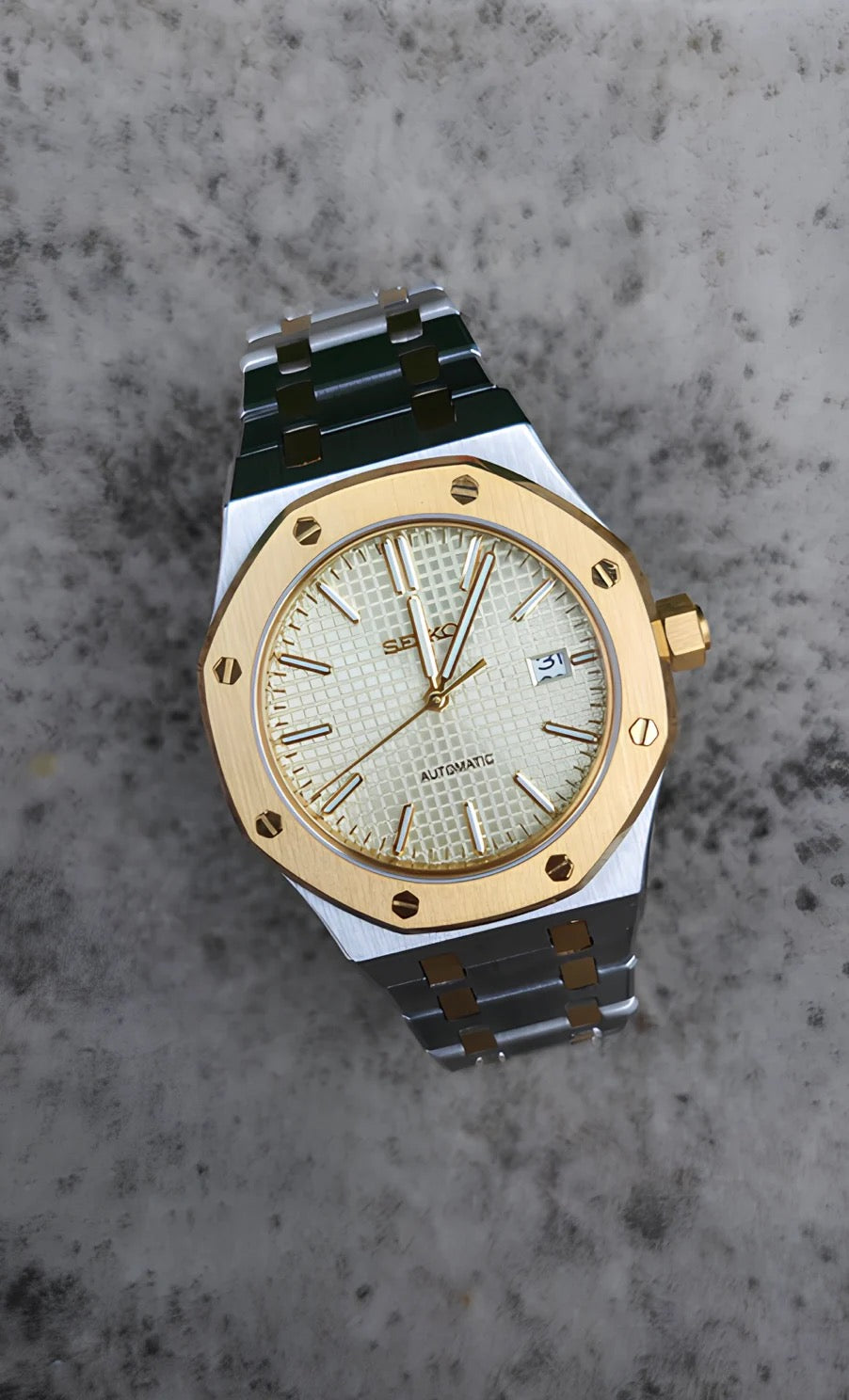 Two-Tone Royal Oak (31mm) Ladies Seiko MOD
