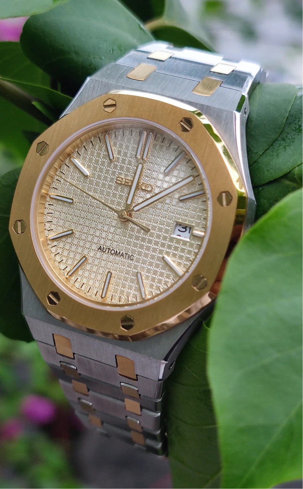 Two-Tone Royal Oak (31mm) Ladies Seiko MOD