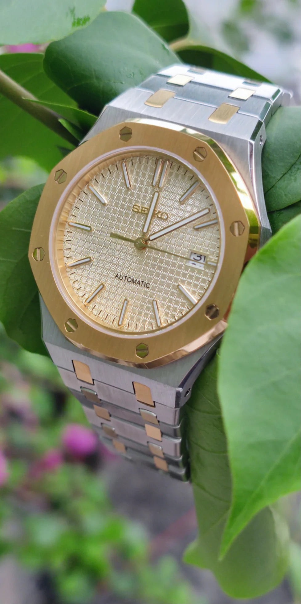 Two-Tone Royal Oak (31mm) Ladies Seiko MOD