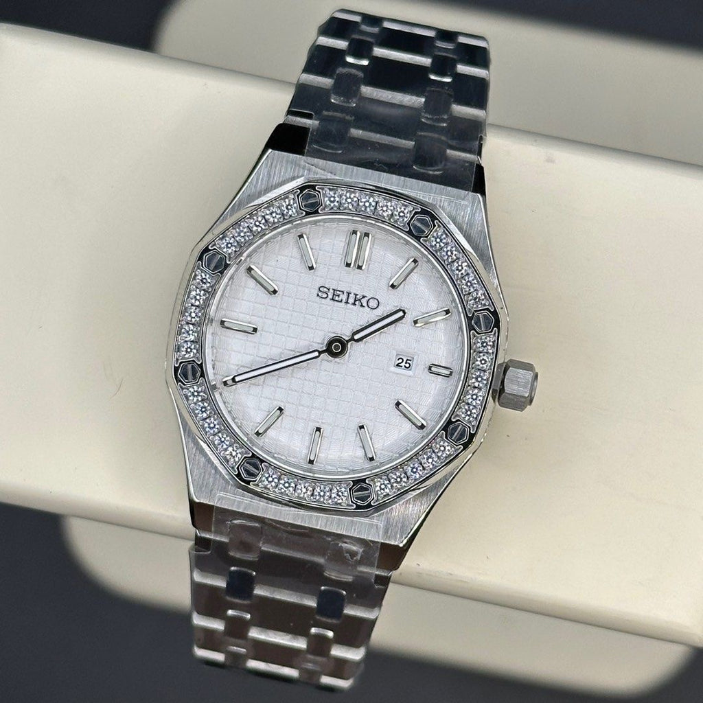 Steel Royal Oak (34mm) Ladies Seiko MOD