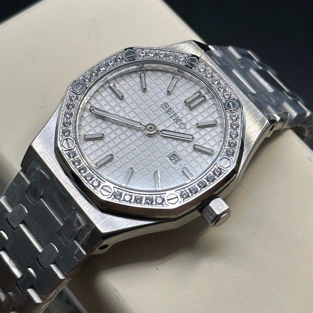 Steel Royal Oak (34mm) Ladies Seiko MOD