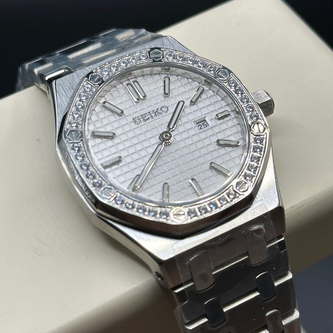 Steel Royal Oak (34mm) Ladies Seiko MOD