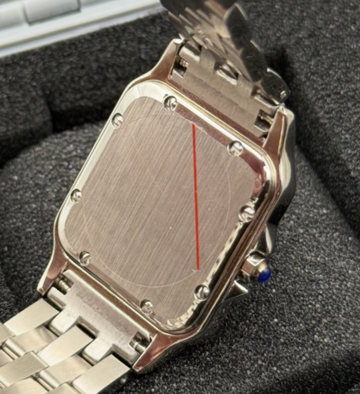 Steel Panthère (30mm) Ladies Seiko MOD - WHITE
