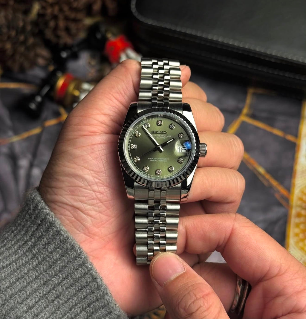 Steel Datejust (31mm/36mm) Ladies Seiko MOD