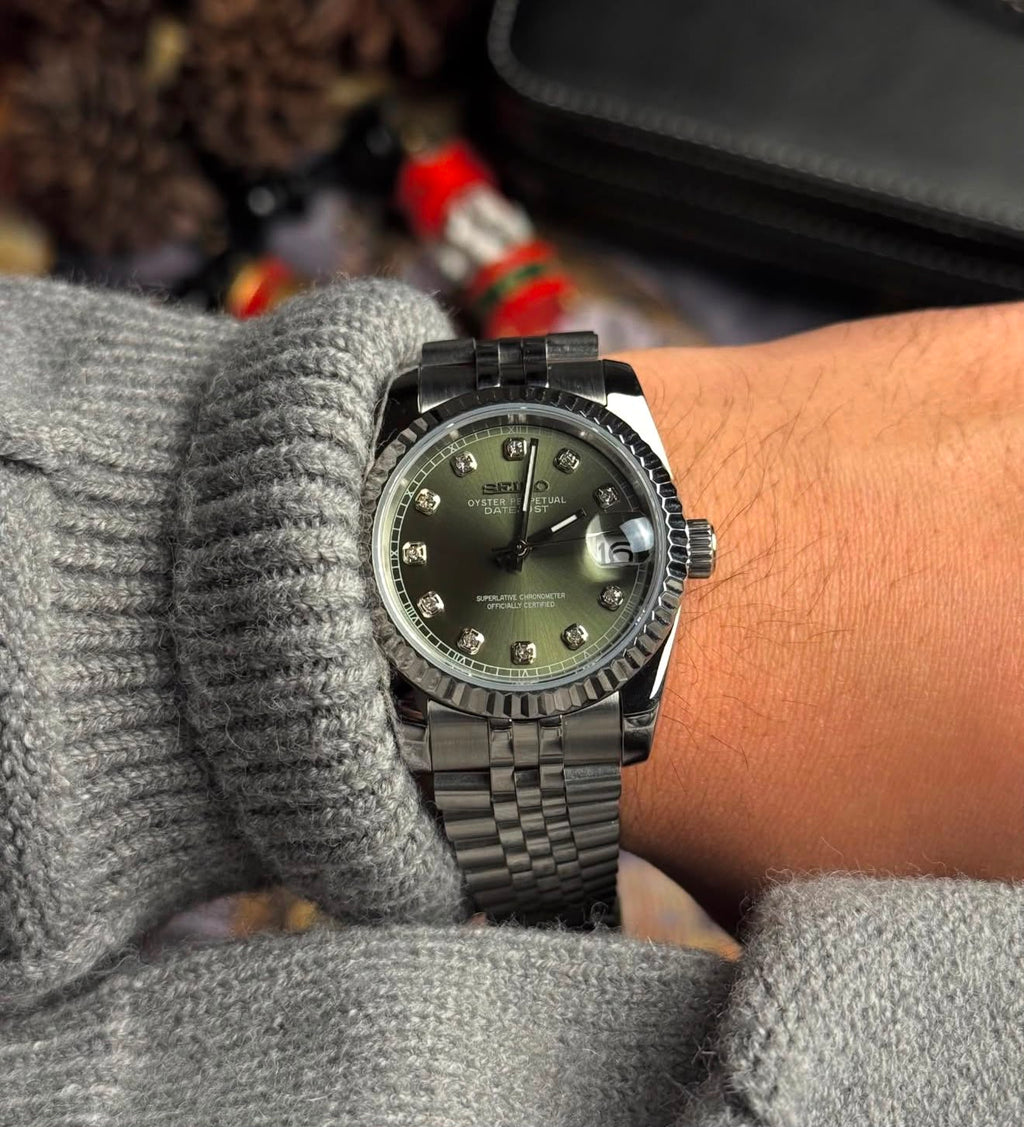 Steel Datejust (31mm/36mm) Ladies Seiko MOD