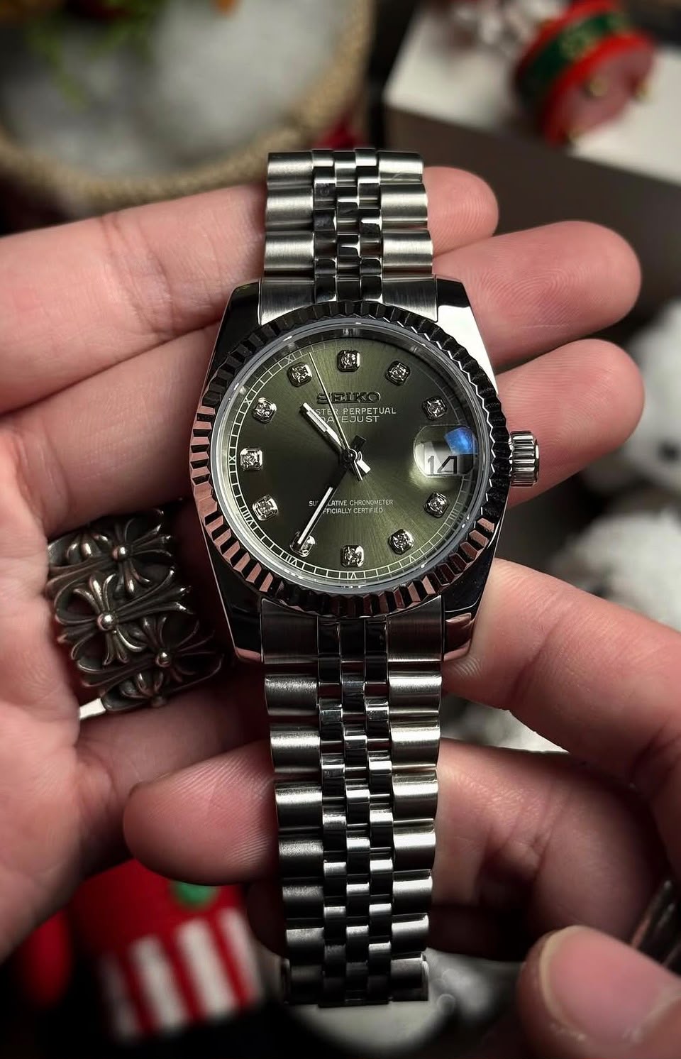 Steel Datejust (31mm/36mm) Ladies Seiko MOD